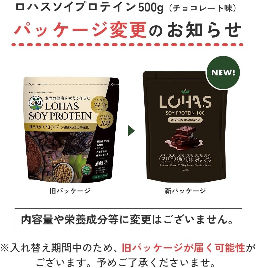 LOHAS(ロハス) ソイプロテインの商品画像9 