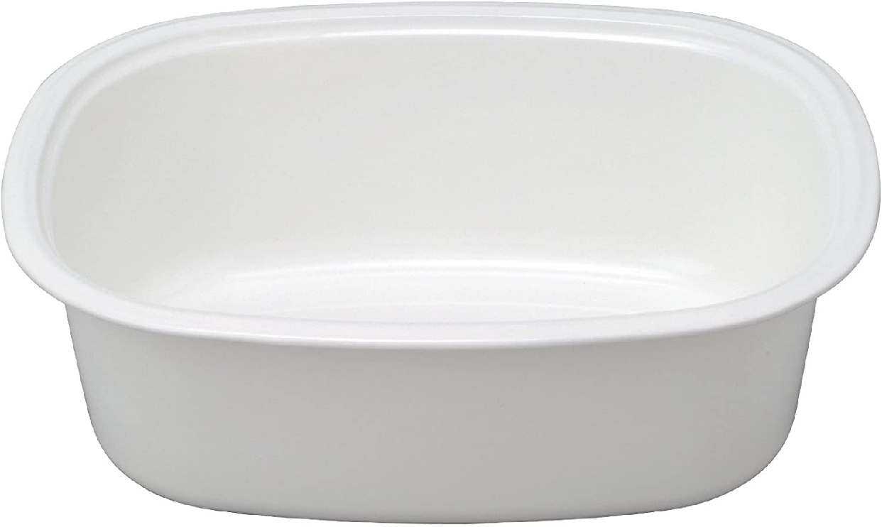 野田琺瑯(Noda Horo) 楕円型 洗い桶 WA-O 8Lの商品画像サムネ1 