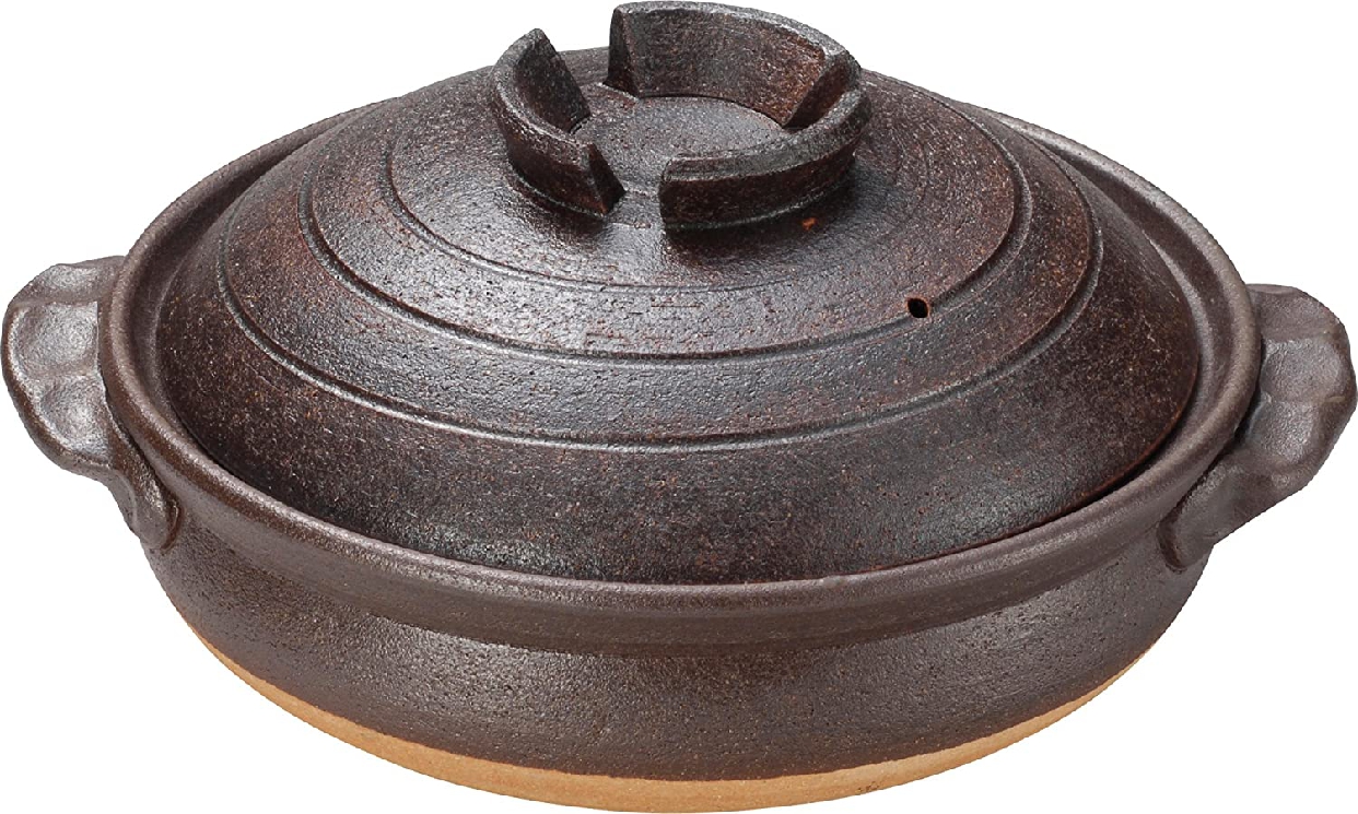 丸伊製陶(マルイセイトウ) 信楽焼 へちもん 土鍋の商品画像1 