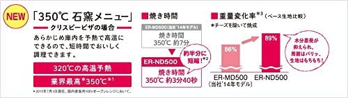 東芝(TOSHIBA) 石窯ドーム 過熱水蒸気オーブンレンジ ER-ND500-Rの商品画像2 
