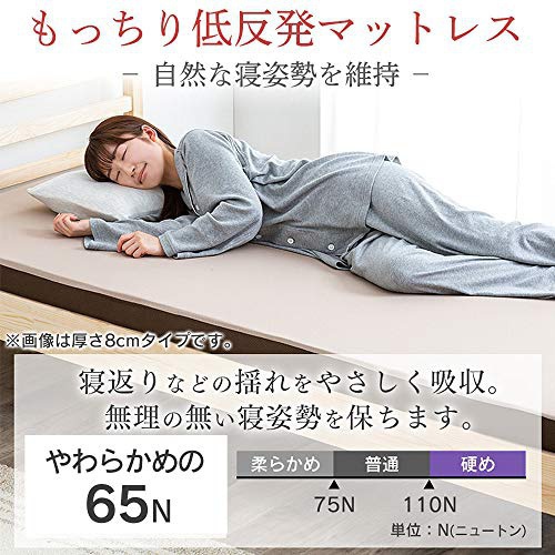IRIS OHYAMA(アイリスオーヤマ) 低反発マットレス MATK4-Sの商品画像3 