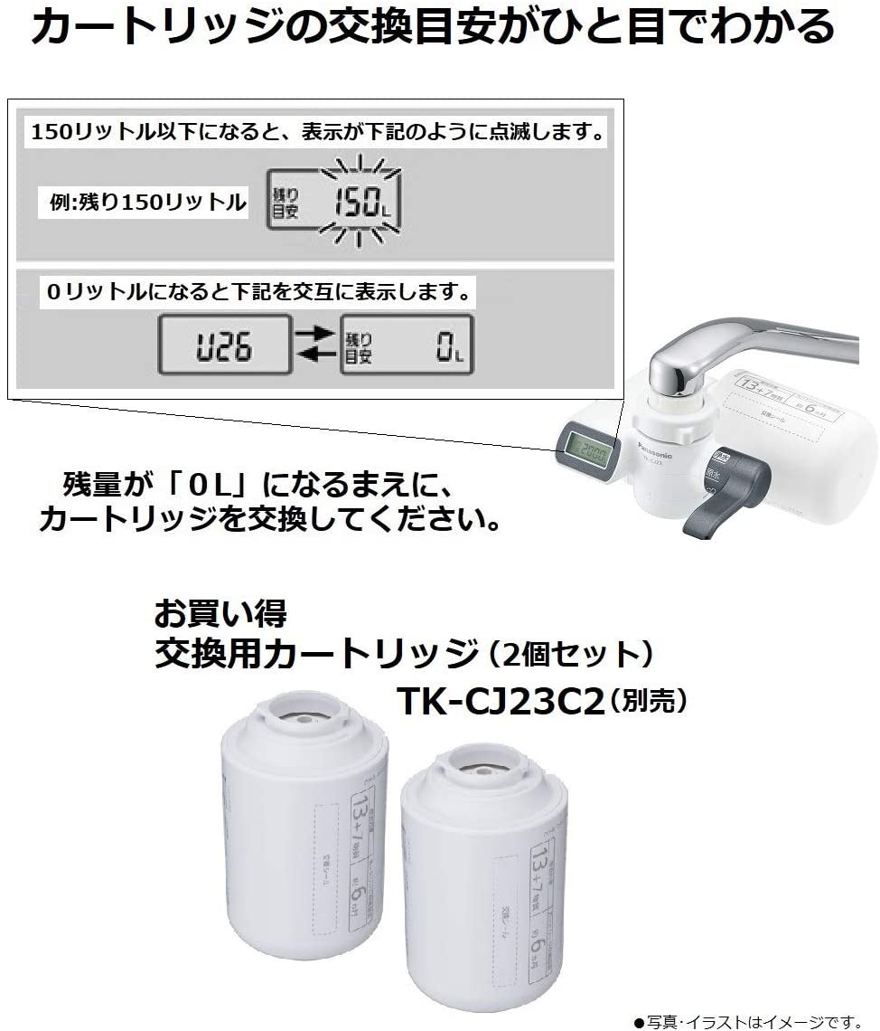 Panasonic(パナソニック) 浄水器 TK-CJ23の商品画像サムネ3 