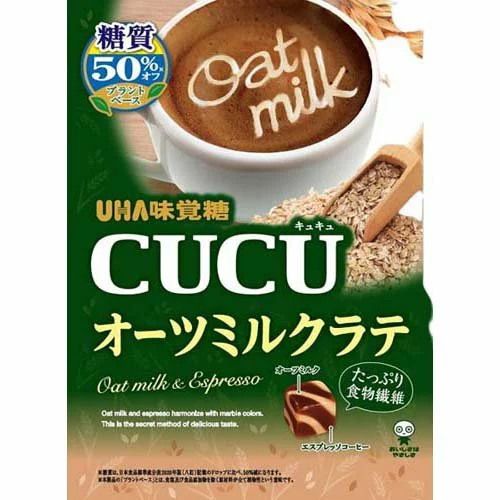 UHA味覚糖 CUCU オーツミルクラテの商品画像1 