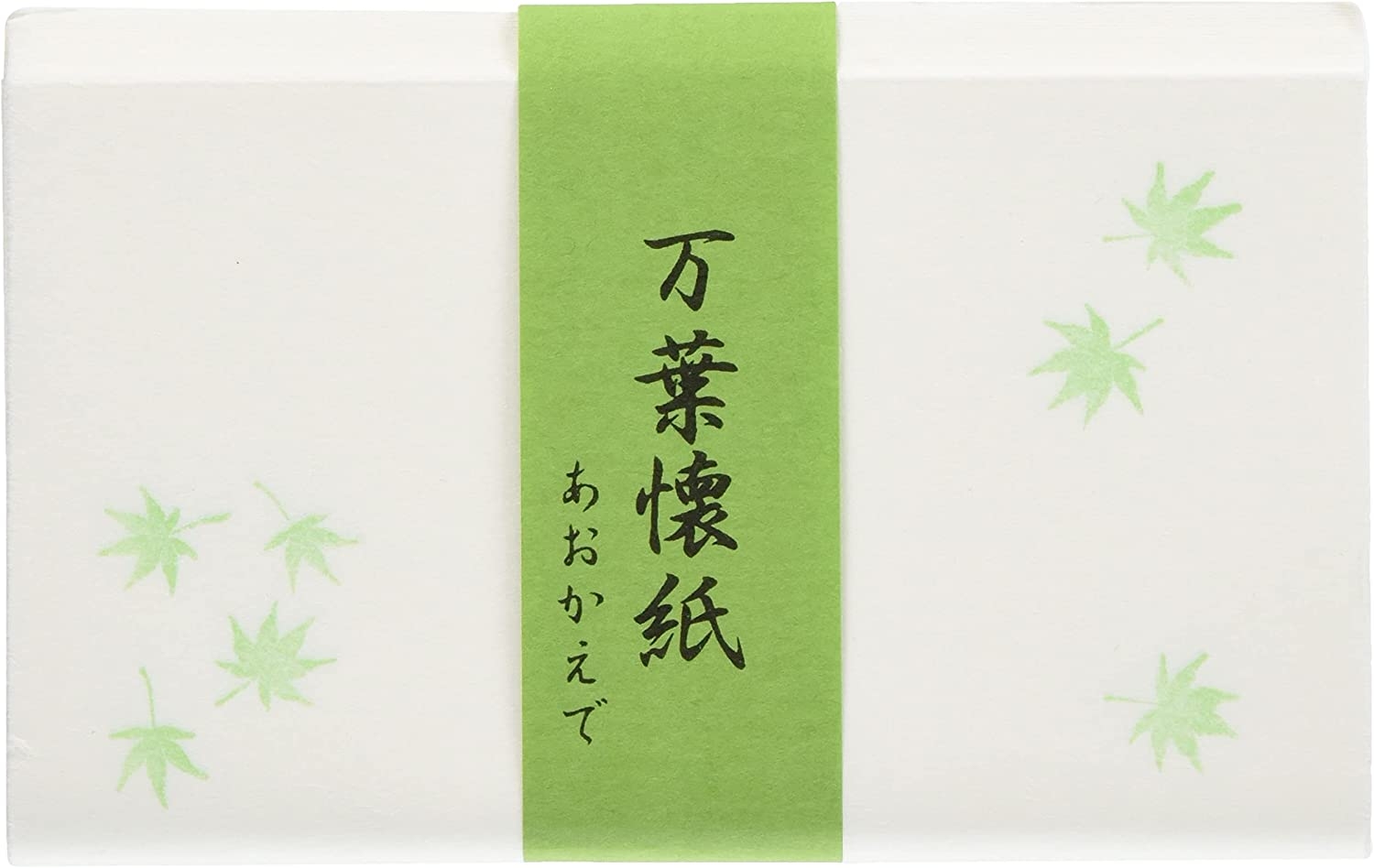 こころ懐紙本舗(ココロカイシホンポ) 万葉懐紙 青楓の商品画像1 