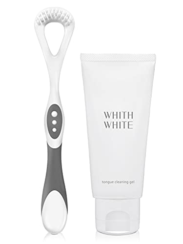 WHITH WHITE(フィスホワイト) 舌ブラシ付き 舌磨きジェルの商品画像1 