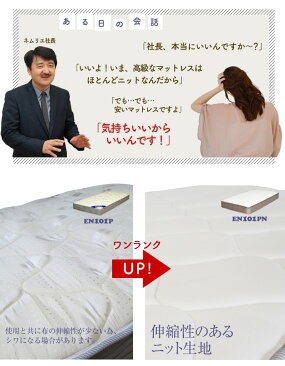 Bed&Mattres(ベッドアンドマットレス) ポケットコイル EN101PNの商品画像6 