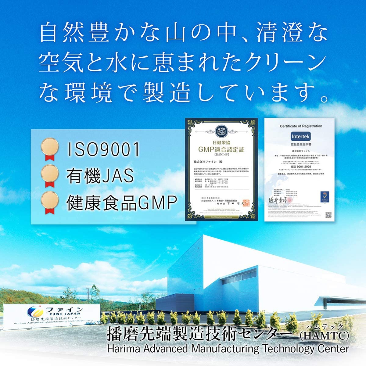 FINE(ファイン) ひとみの恵 ルテイン40の商品画像8 