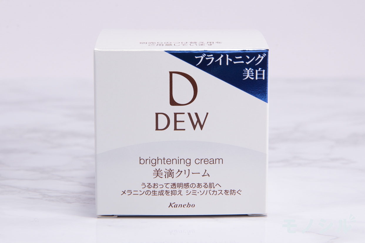 DEW(デュウ) ブライトニング クリームの商品画像2 商品外箱の画像