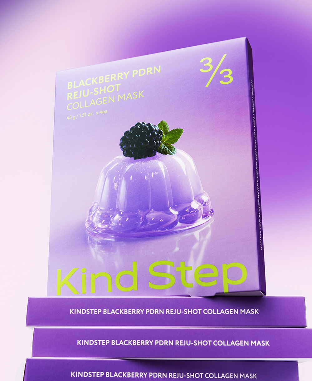 KindStep(カインドステップ) ブラックベリーPDRNリジュショットコラーゲンマスクの商品画像2 