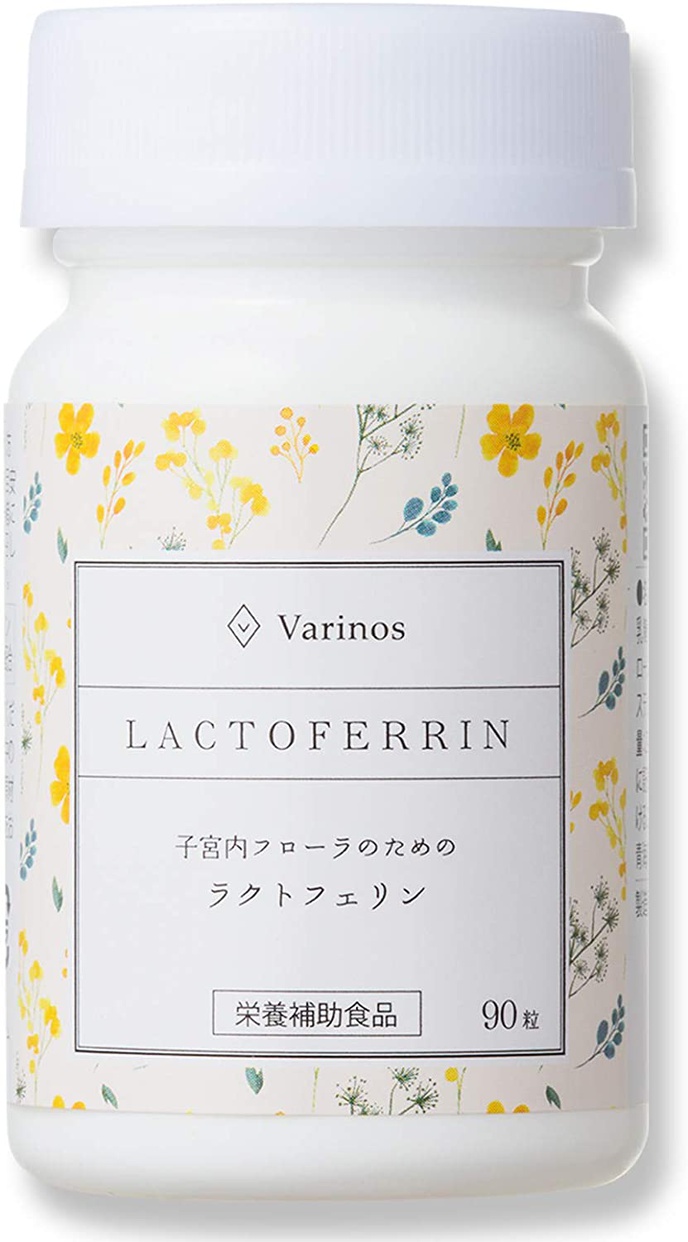 Varinos LACTOFERRIN ラクトフェリン 1瓶90粒 新品 - ビタミン