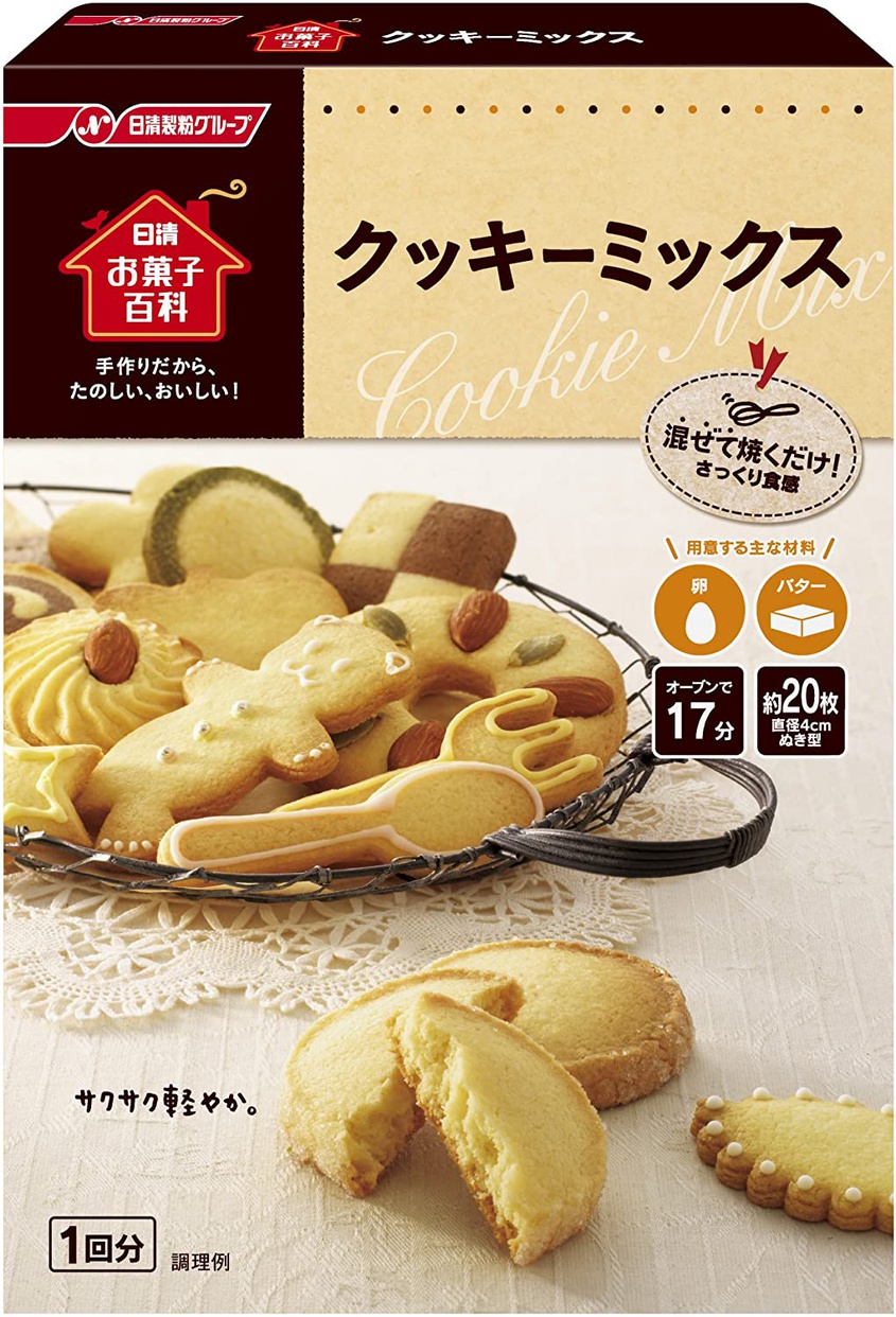日清フーズ 日清お菓子百科 クッキーミックスの商品画像1 