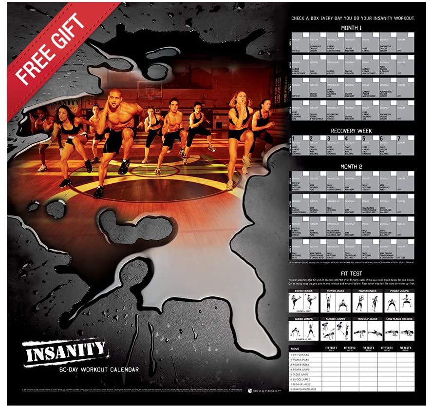 Beachbody(ビーチボディ) Insanity: The Ultimate Cardio Workout and Fitness DVD Programme.の商品画像5 