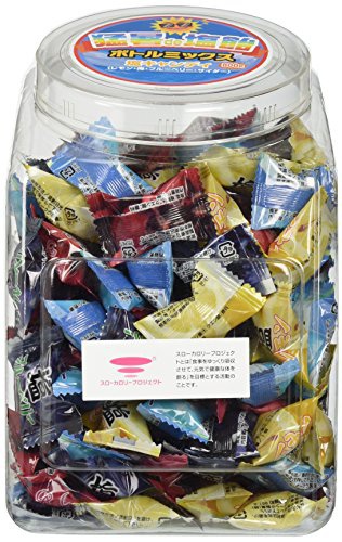 オークラ製菓 猛暑de塩飴 ボトルミックス 塩キャンディの商品画像1 