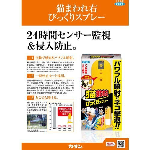 フマキラー 猫まわれ右 びっくりスプレーセットの商品画像7 