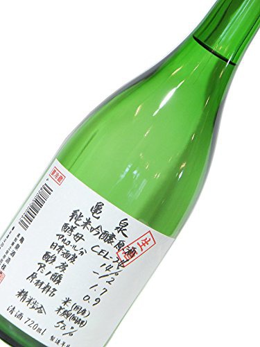 純米酒おすすめ商品：亀泉酒造 純米吟醸生原酒 CEL-24
