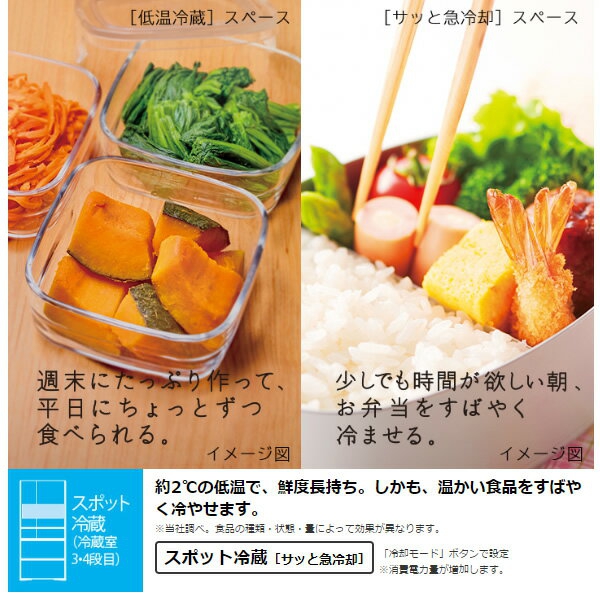 日立(HITACHI) 冷凍冷蔵庫 R-XG56Jの商品画像サムネ4 