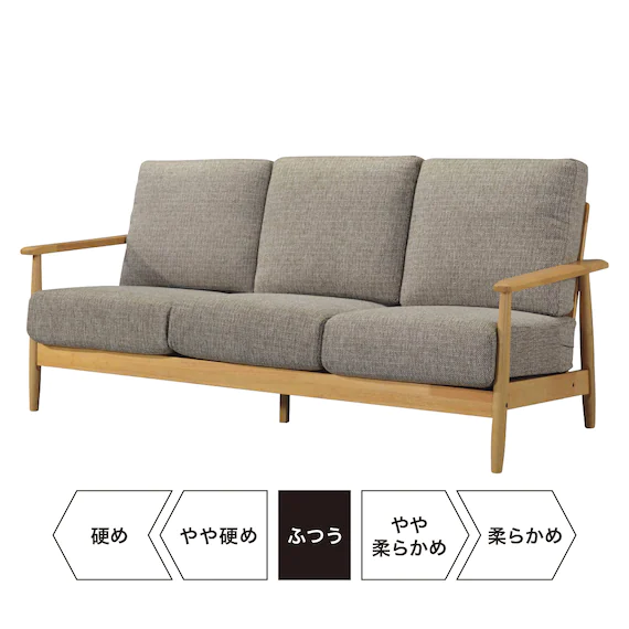 NITORI(ニトリ) 3人用布張りソファの商品画像20 