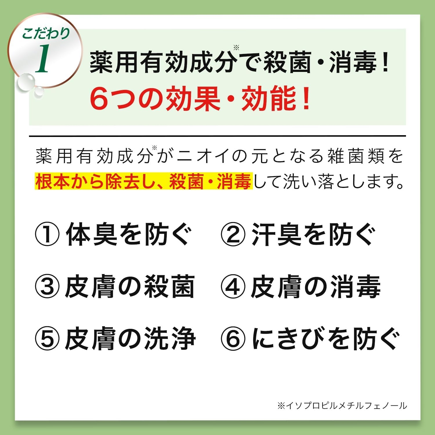 いいもの王国 薬用からだまるごとデオ・ソープの商品画像5 