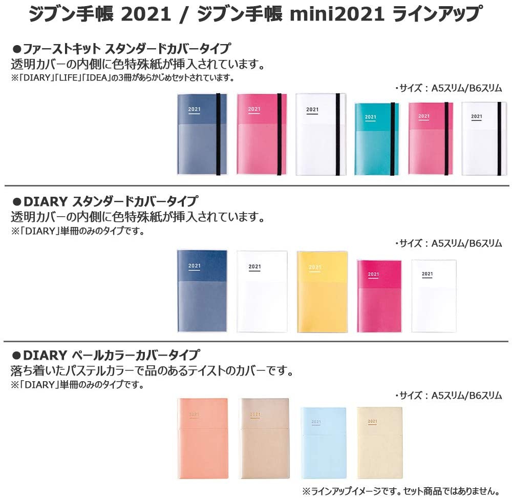 KOKUYO(コクヨ) ジブン手帳 ファーストキット ニ-JF1P-21の商品画像11 