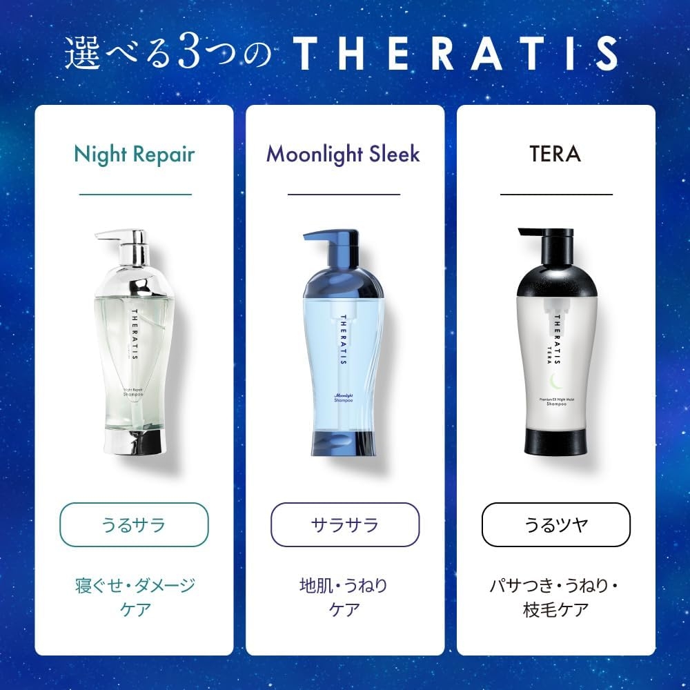 THERATIS(セラティス) テラ プレミアム EX ナイトモイスト シャンプー／ヘアトリートメントの商品画像3 