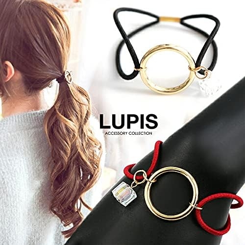 LUPIS(ルピス) ゴールドリングキューブヘアゴム o838の商品画像2 