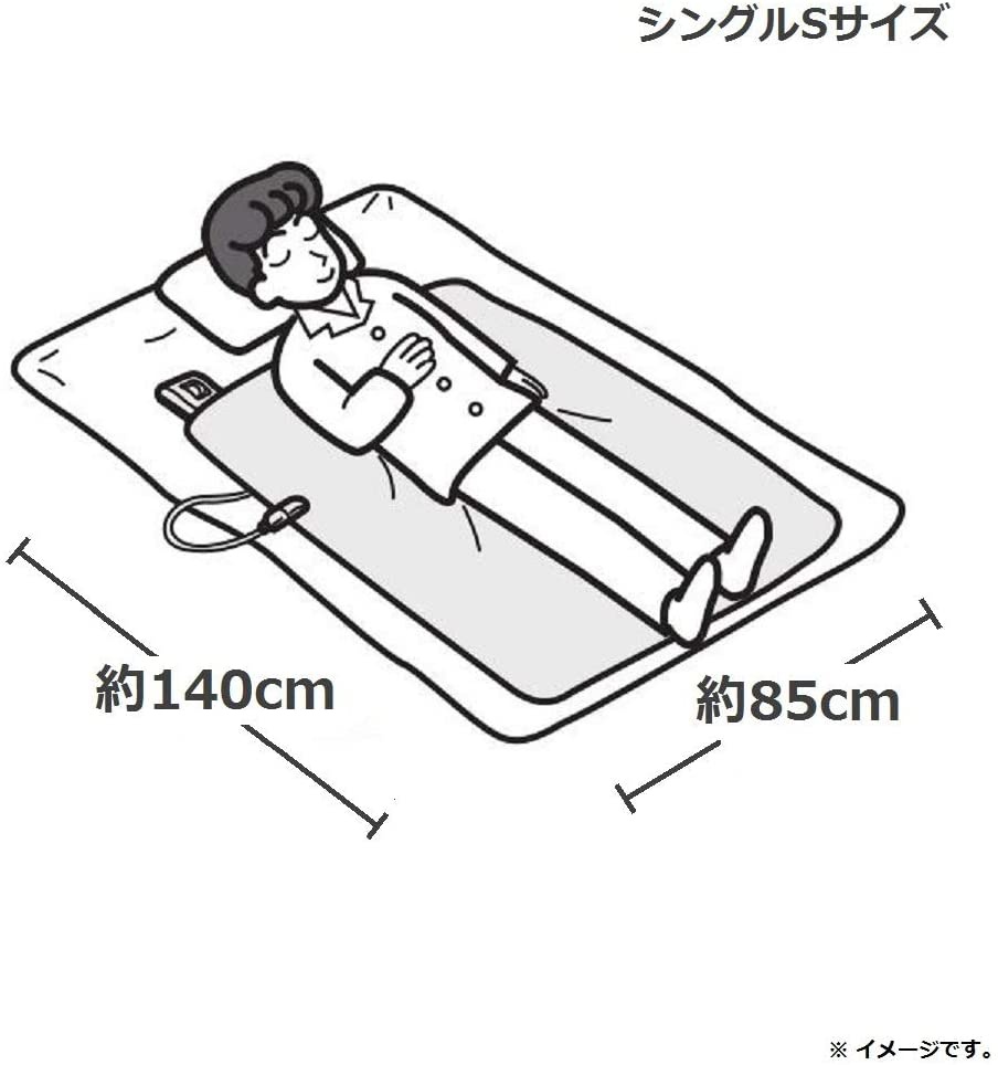 Panasonic(パナソニック) 電気しき毛布(シングルSサイズ) DB-U31Sの商品画像3 