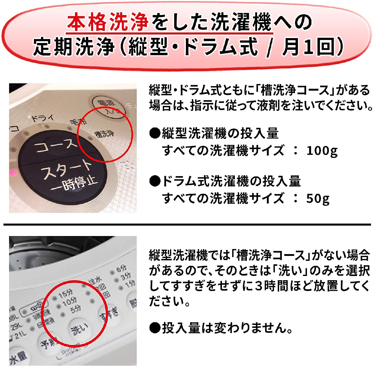 純閃堂(JUNSEIDO) カビ取り侍 洗濯槽用の商品画像サムネ6 