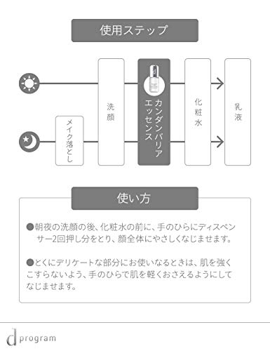 d program(d プログラム) カンダンバリア エッセンスの商品画像5 