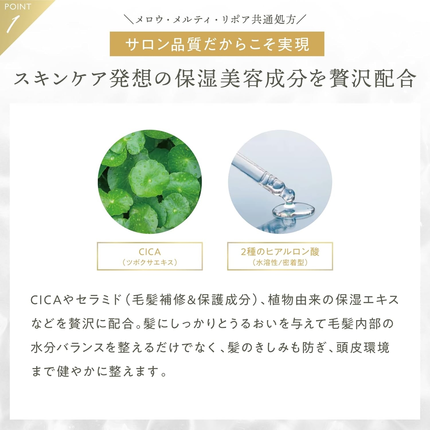 plus eau(プリュスオー) リポアシャンプー／リポアトリートメントの商品画像4 