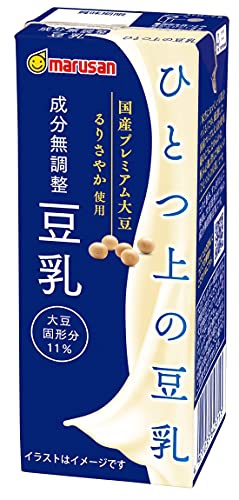 豆乳おすすめ商品：marusan(マルサン) ひとつ上の豆乳