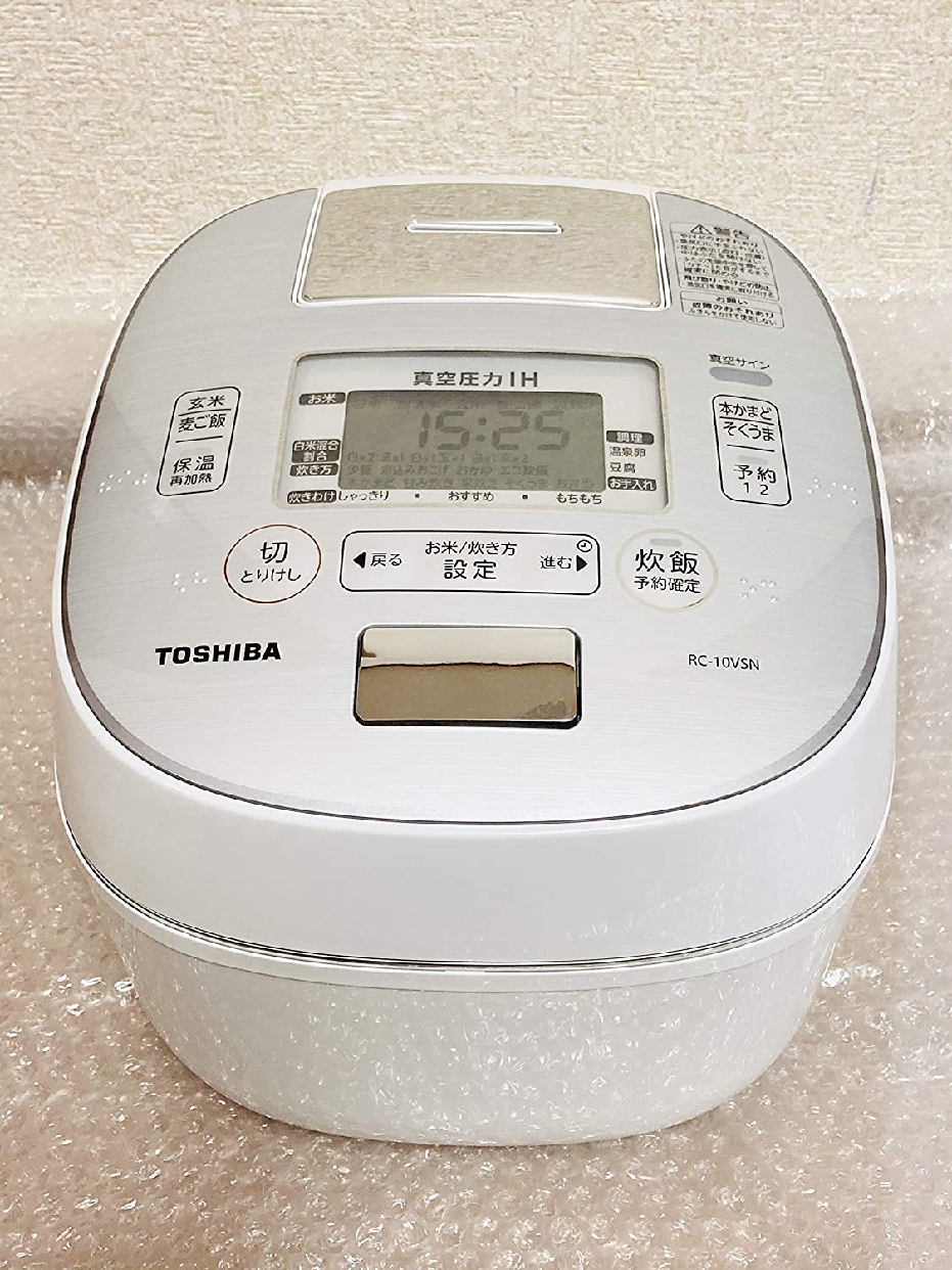 東芝(TOSHIBA) 真空圧力IHジャー炊飯器 RC-10VSNの悪い口コミ・評判は