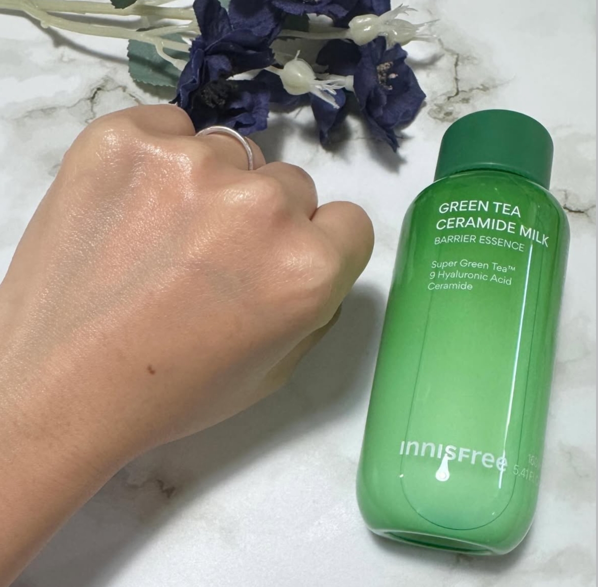 イニスフリー
グリーンティーセラミドミルクエッセンストナーを使ったan＊°さんのクチコミ画像4