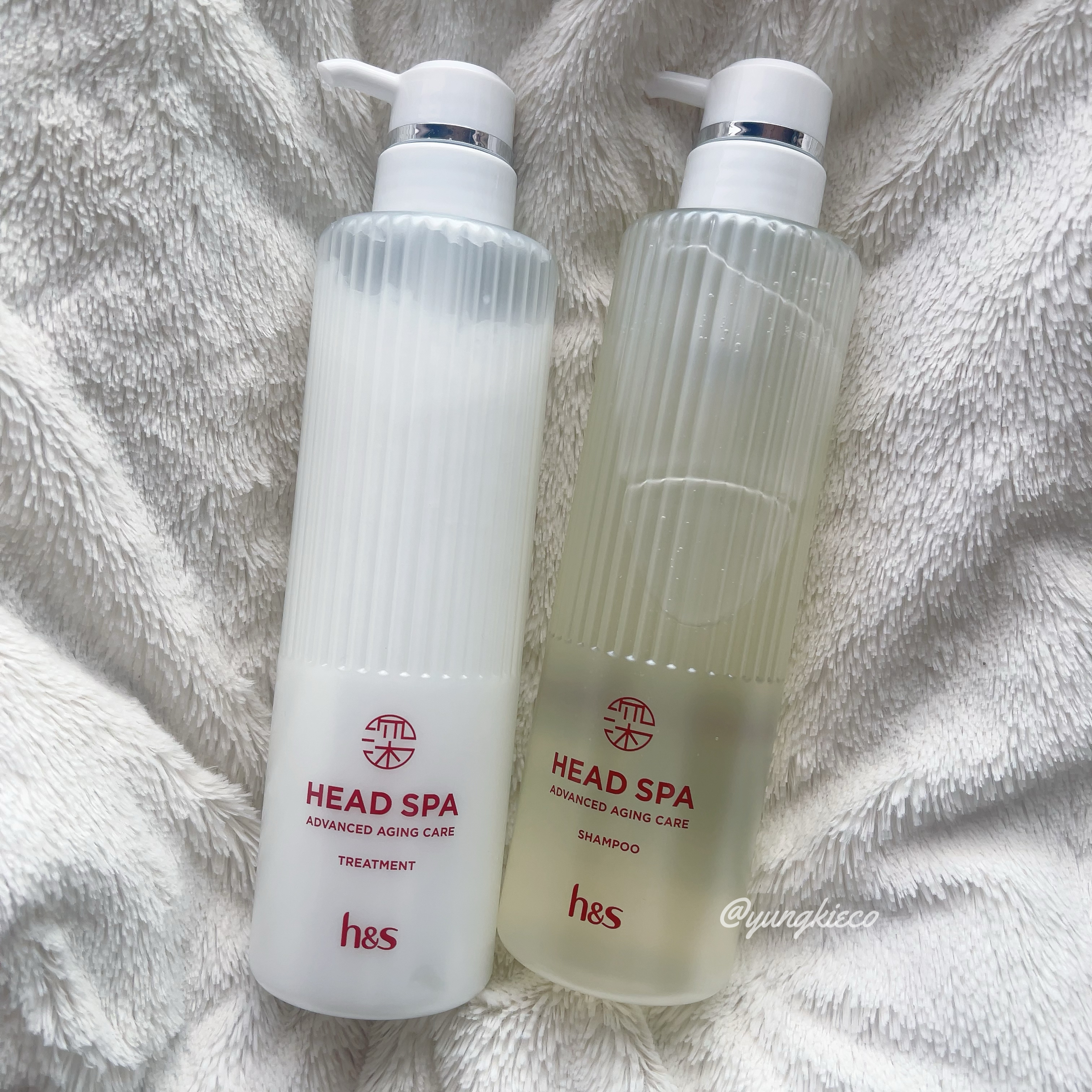 h&s(エイチアンドエス) 深ヘッドスパ アドバンスドエイジングケア シャンプー／トリートメントの良い点・メリットに関するyungさんの口コミ画像1
