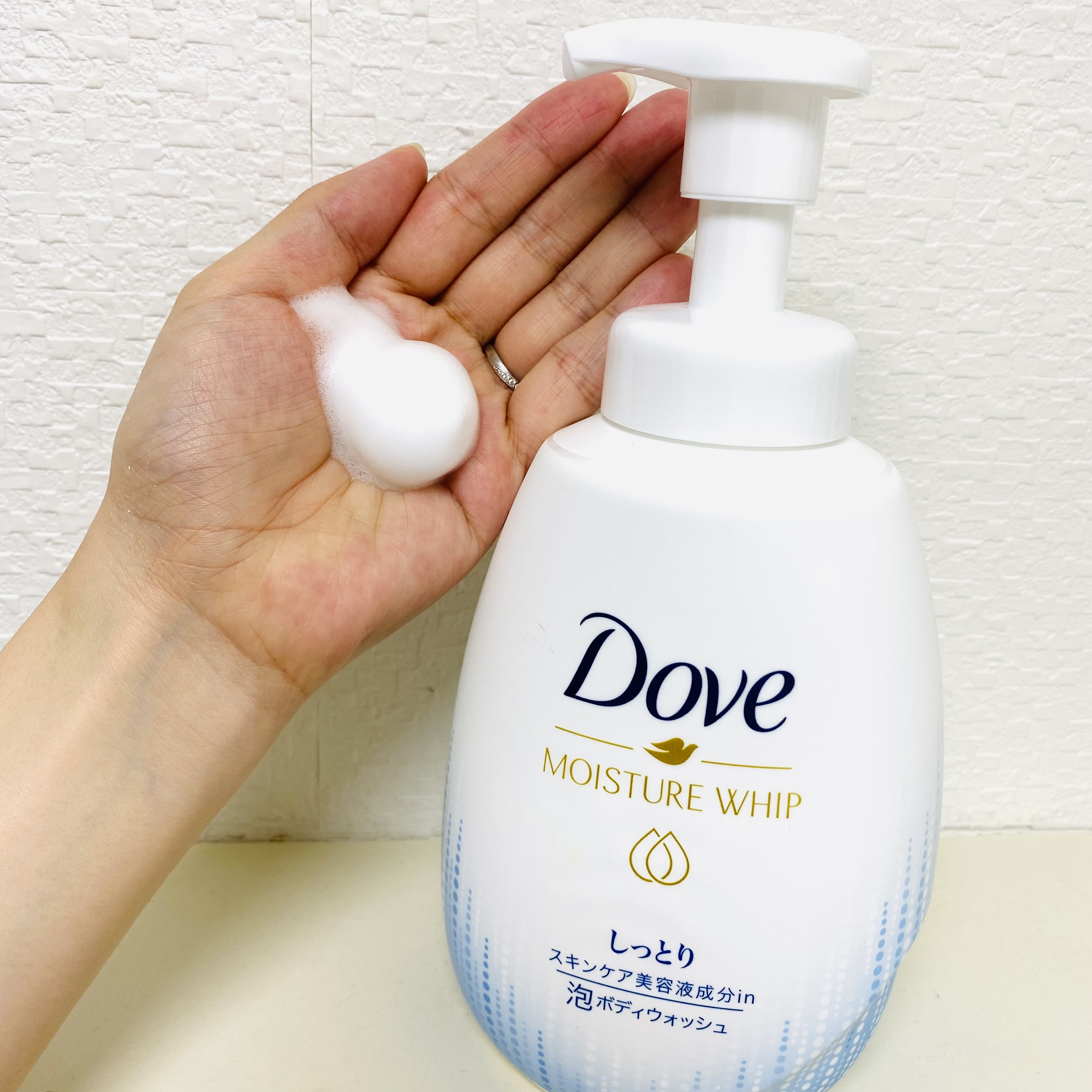 Dove(ダヴ) うるおいホイップ 泡ボディウォッシュ しっとりの良い点・メリットに関するminoriさんの口コミ画像2