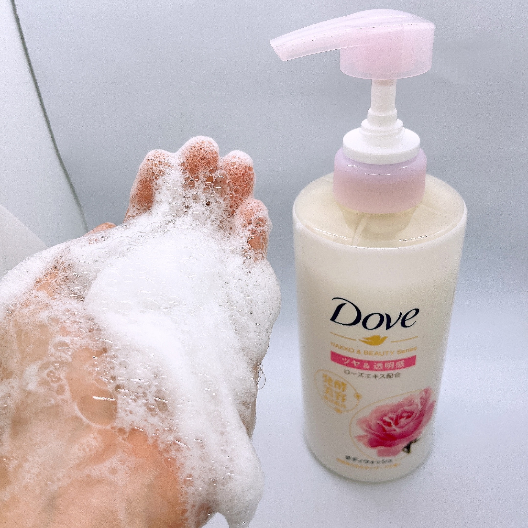 Dove(ダヴ) ボディウォッシュ 発酵＆ビューティーシリーズ ツヤ＆透明感の良い点・メリットに関するまりたそさんの口コミ画像3