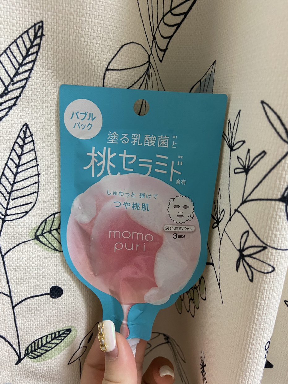 momopuri(モモプリ) フレッシュ バブル パックの良い点・メリットに関するMomokaさんの口コミ画像1