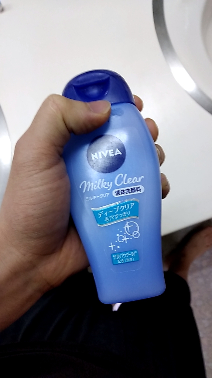 NIVEA(ニベア) ミルキークリア洗顔料を使った美肌男子系になりたい雄風斗さんのクチコミ画像1