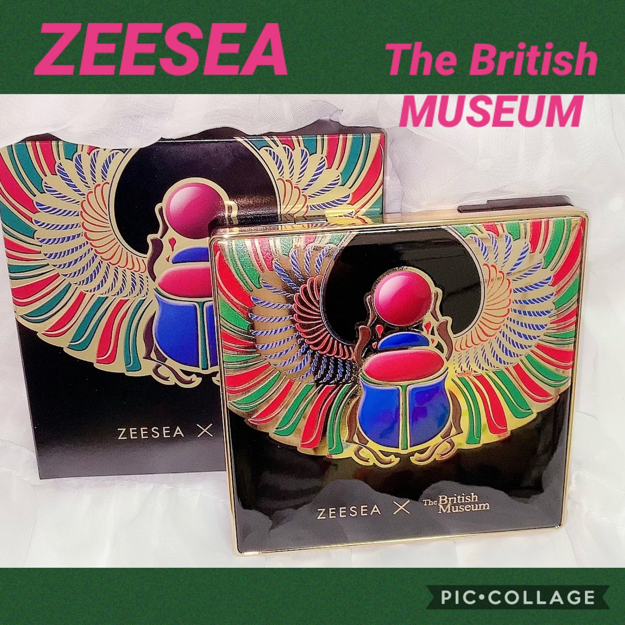 ZEESEA(ズーシー) 大英博物館 16色スクエアアイシャドウパレットの良い点・メリットに関する珈琲豆♡さんの口コミ画像1