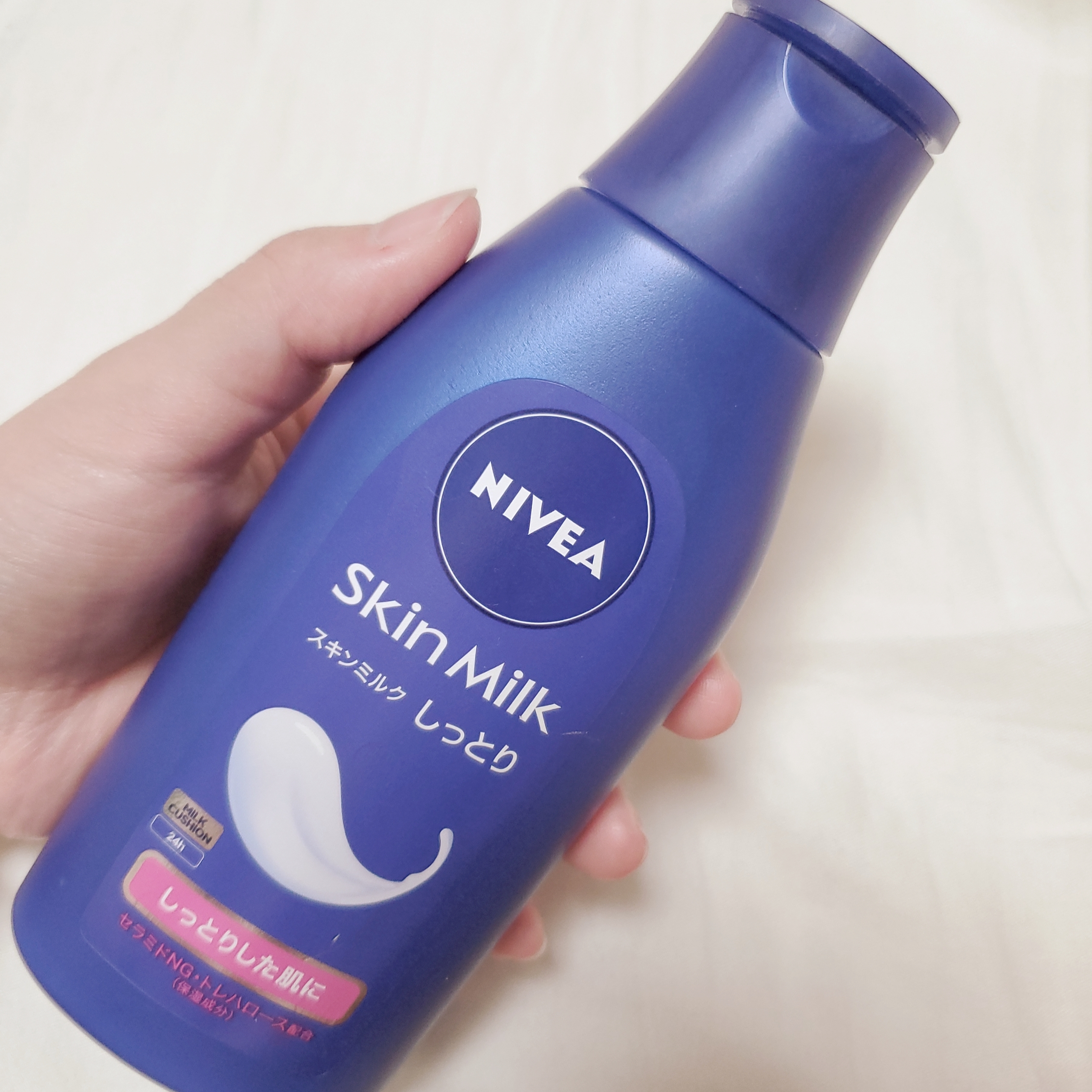 NIVEA(ニベア) スキンミルク しっとりの良い点・メリットに関するさっちゃんさんの口コミ画像1