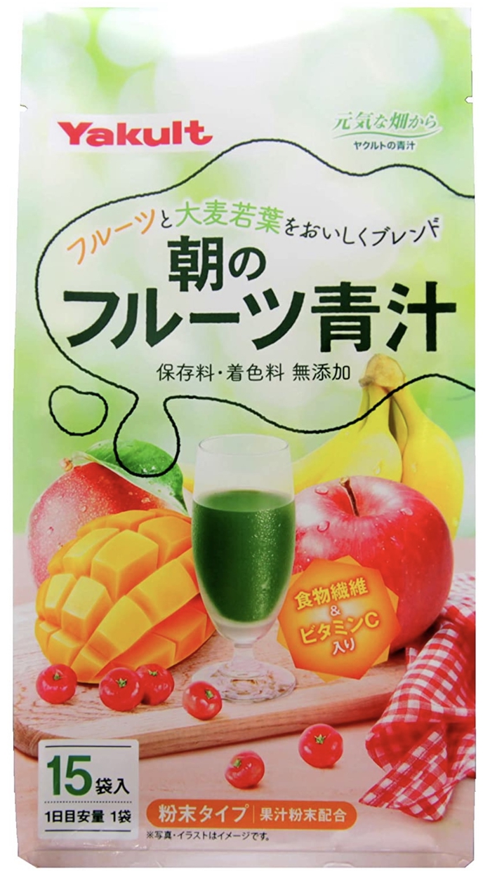 Yakult Health Foods(ヤクルトヘルスフーズ) 朝のフルーツ青汁に関する砂糖さんの口コミ画像1