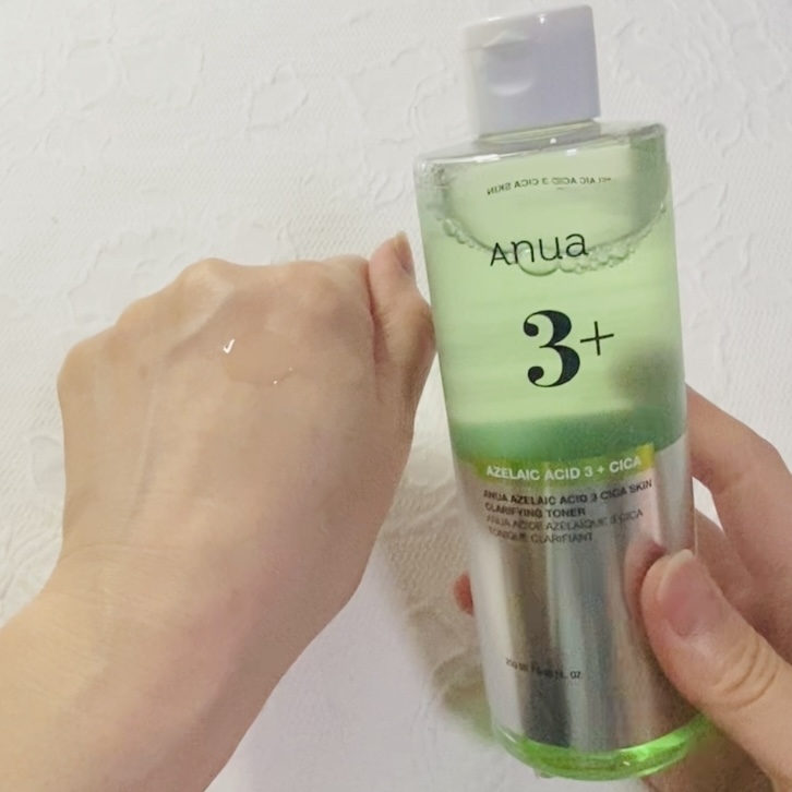 Anua アゼライン酸3CICA スキンクリアトナーの良い点・メリットに関するトラネコさんの口コミ画像2