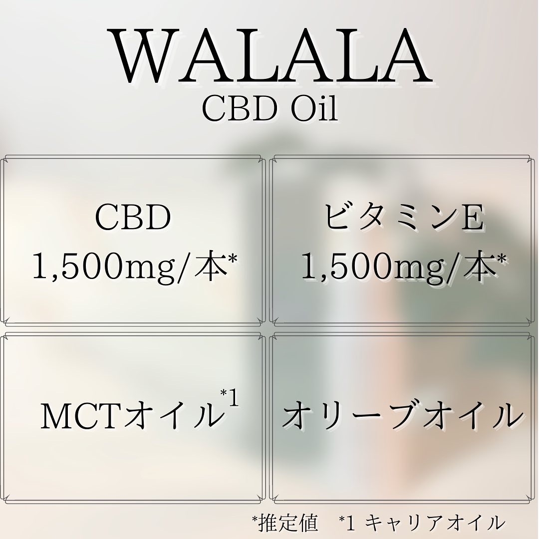 WALALA(ワララ) CBD オイルを使ったつくねさんのクチコミ画像5