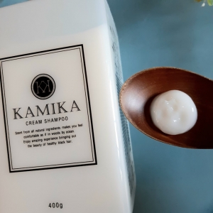 KAMIKA(カミカ) オールインワン黒髪クリームシャンプーの良い点・メリットに関するyayakoさんの口コミ画像2