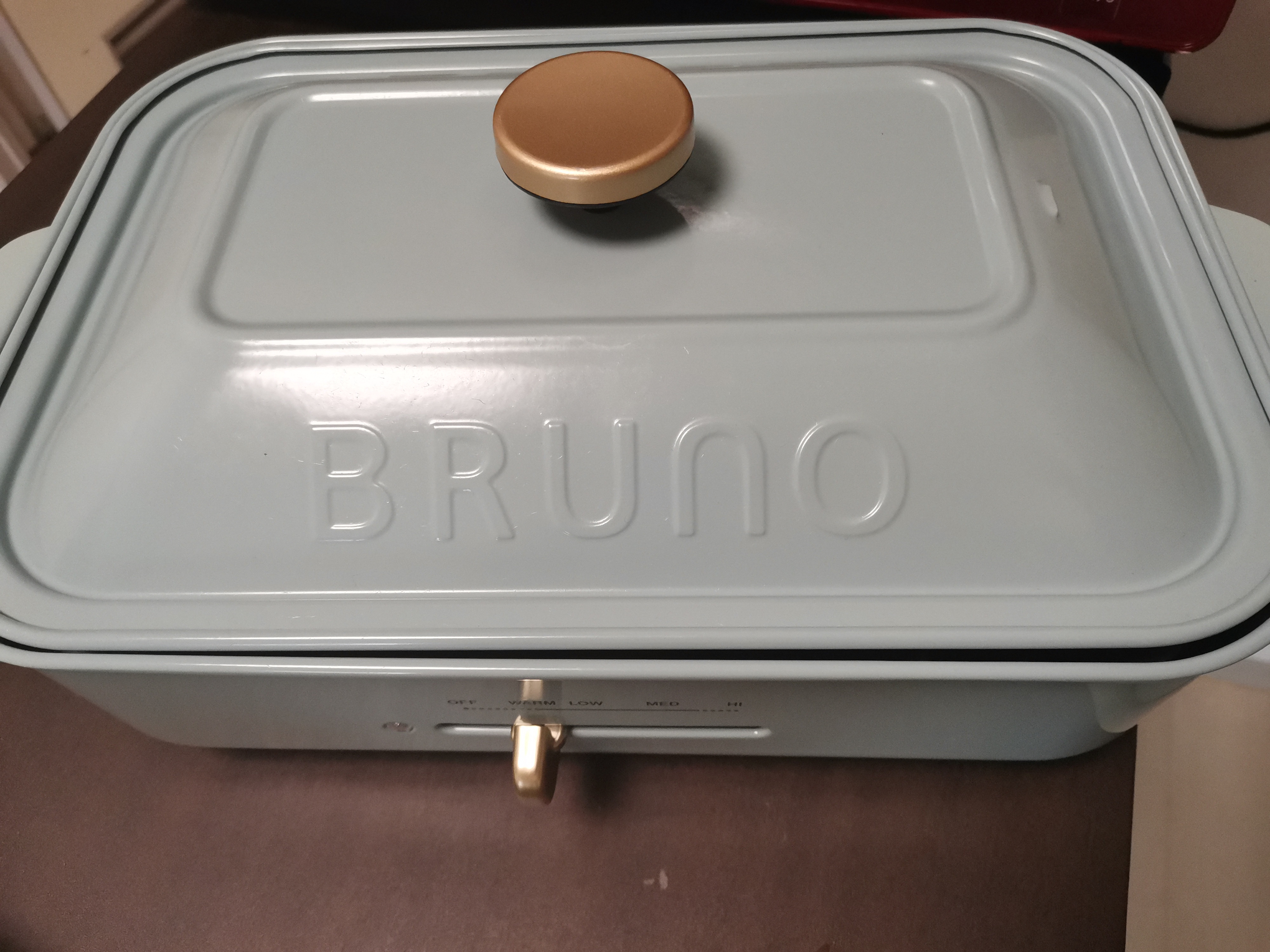 BRUNO(ブルーノ) コンパクトホットプレート BOE021の良い点・メリットに関するうさぎさんの口コミ画像1