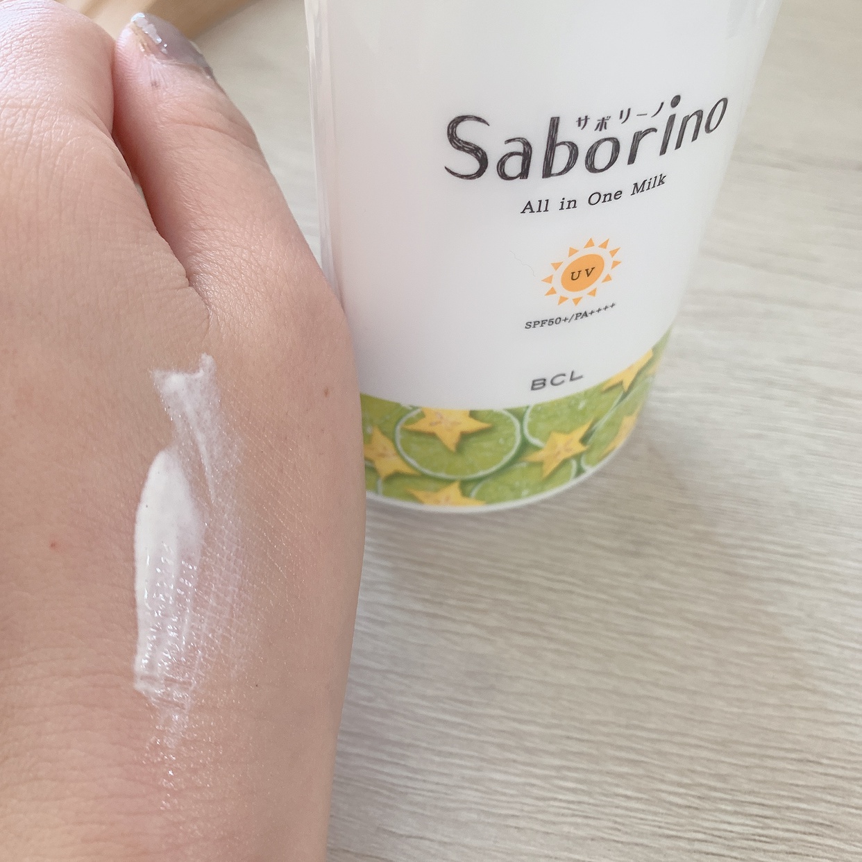 Saborino(サボリーノ) おはようるおいミルク UV HCの良い点・メリットに関する⸝⸝⸝⸝ ekaさんの口コミ画像3