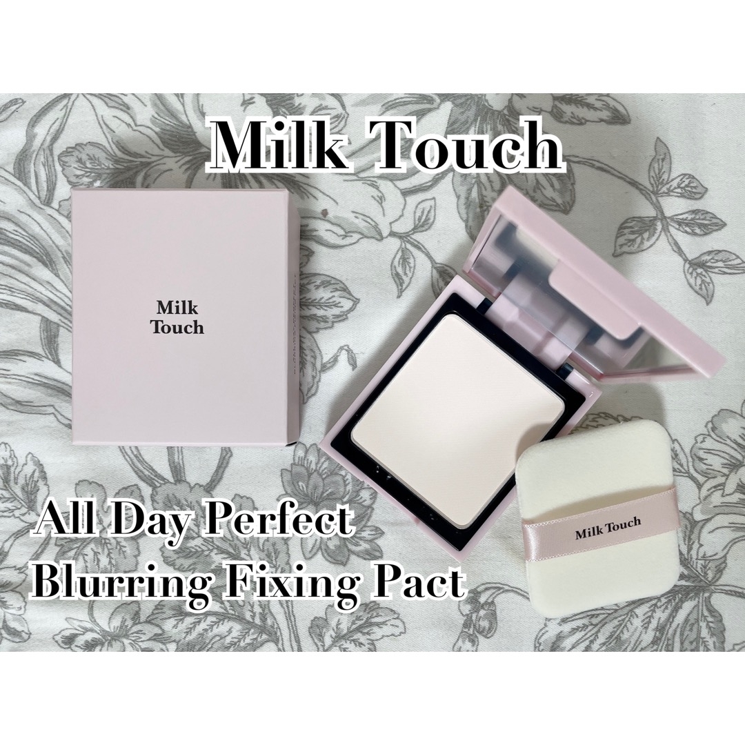 Milk Touch オールデイパーフェクトブラーリングフィクシングパクトを使ったもいさんのクチコミ画像1