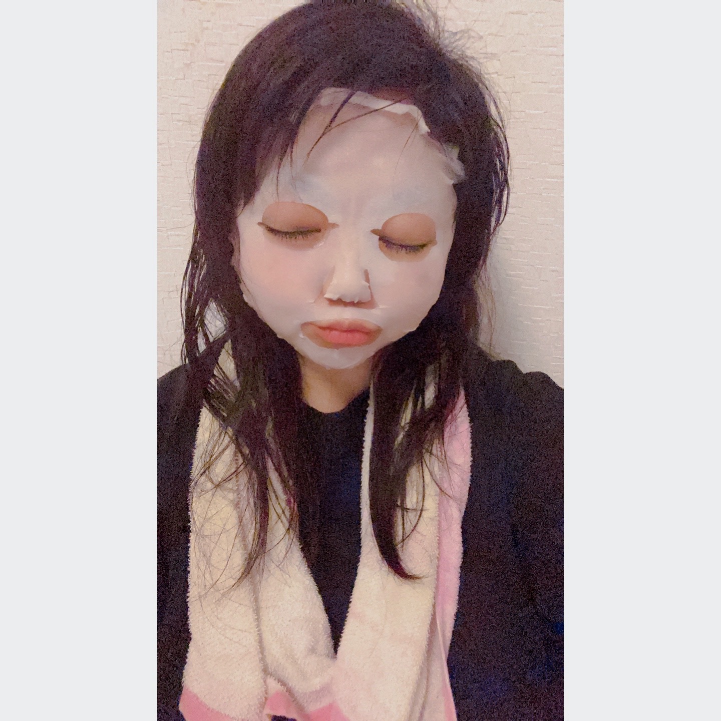 菊正宗 正宗印 ミルク美容液マスクの良い点・メリットに関する岡村 有沙さんの口コミ画像1
