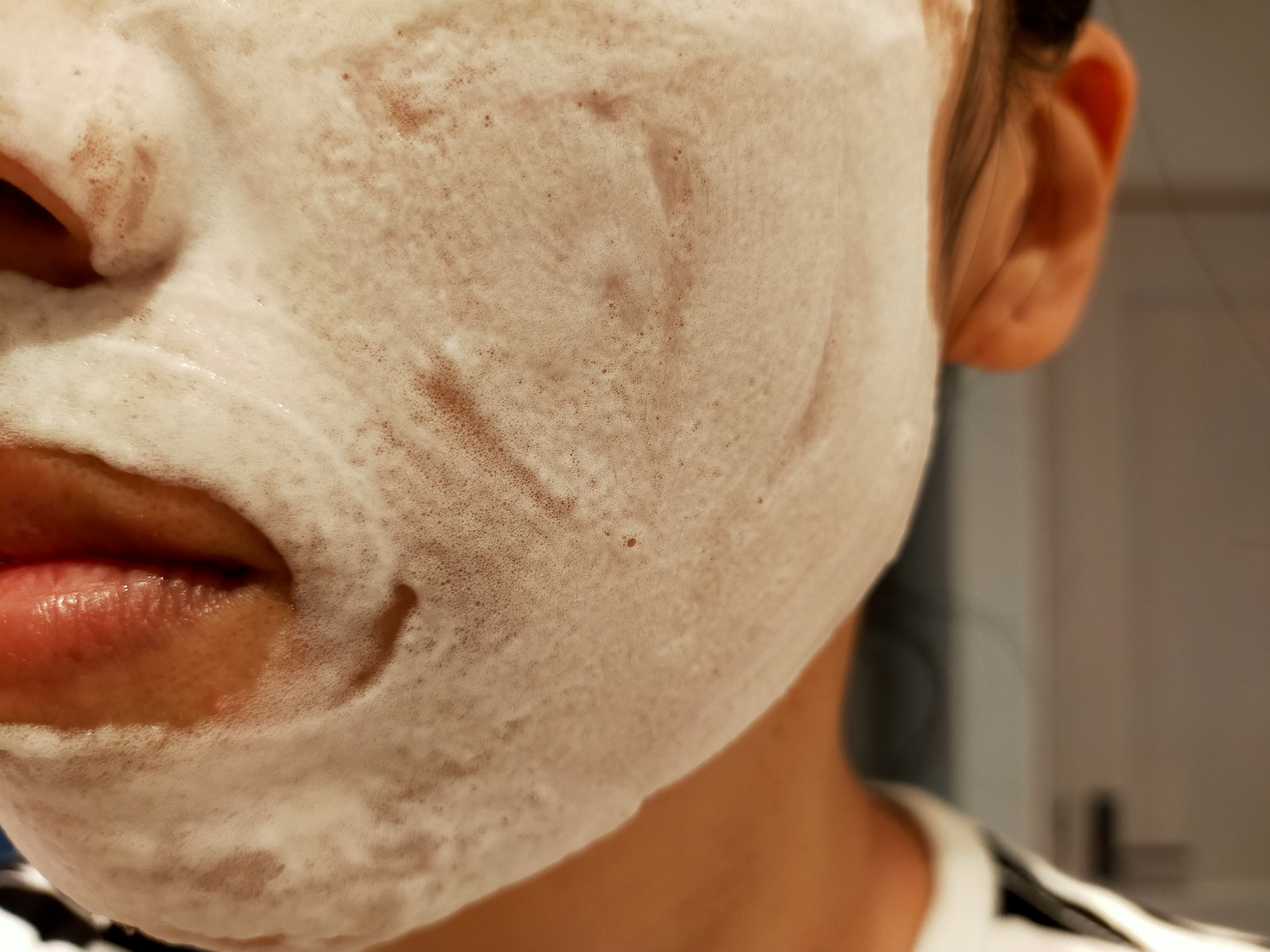 ＯＮＥ ＳＴＯＮＥ ＴＷＯ ＢＩＲＳ　洗顔だけじゃない＋パックもできる洗顔料　ホワイトプレミアムを使ったyosakuotomisanさんのクチコミ画像4