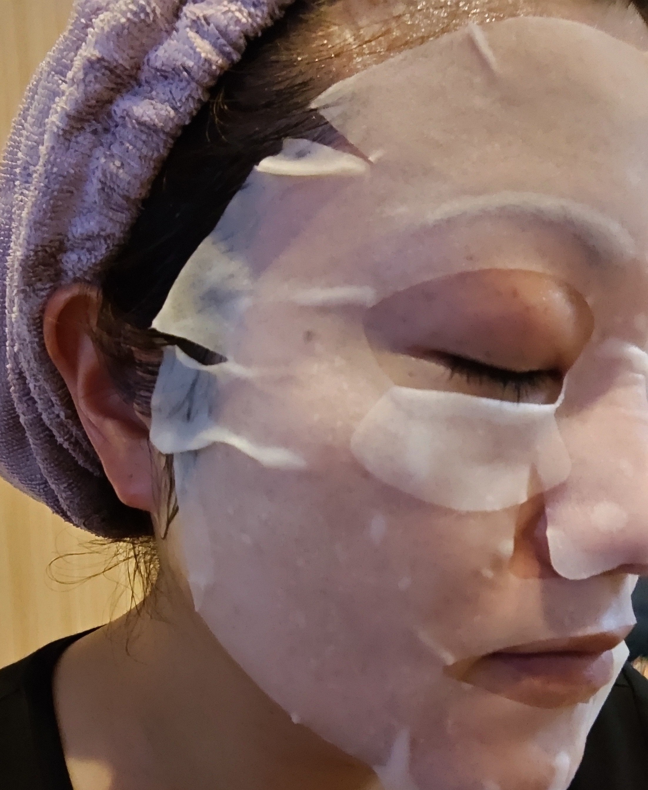 クリアターン  薬用シワ改善  美容液マスクを使った恵未さんのクチコミ画像5
