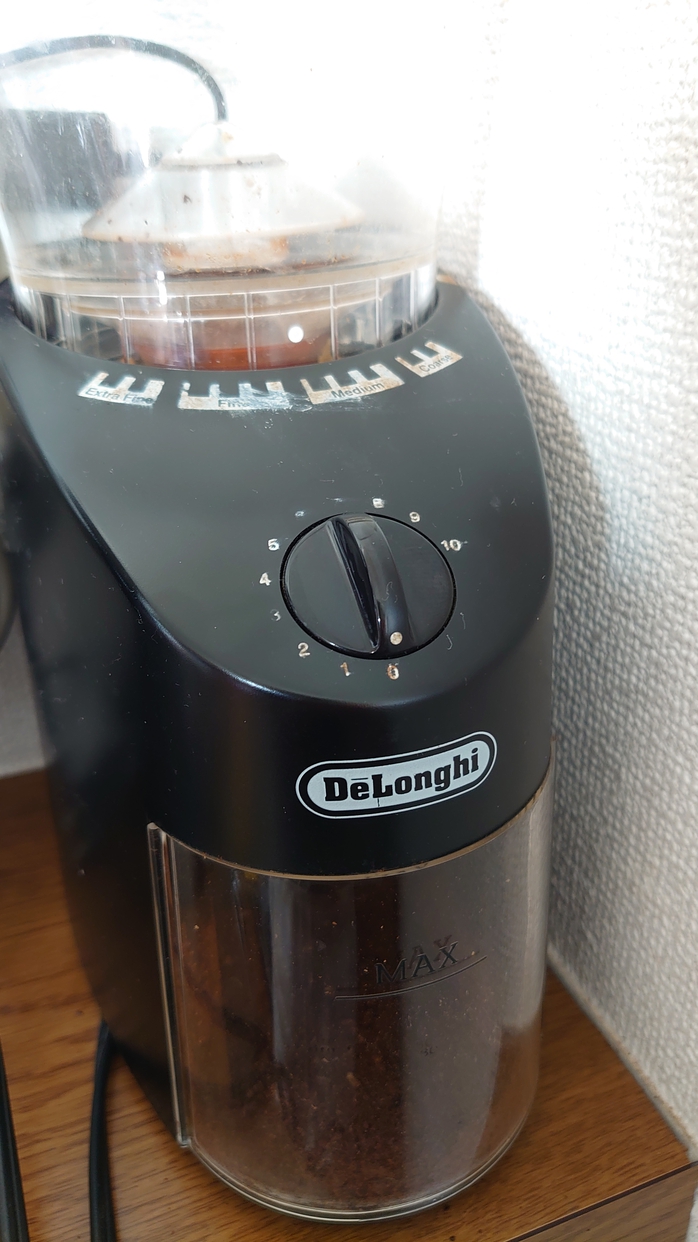 DeLonghi(デロンギ) コーン式コーヒーグラインダー KG364Jを使ったウズラーさんのクチコミ画像1
